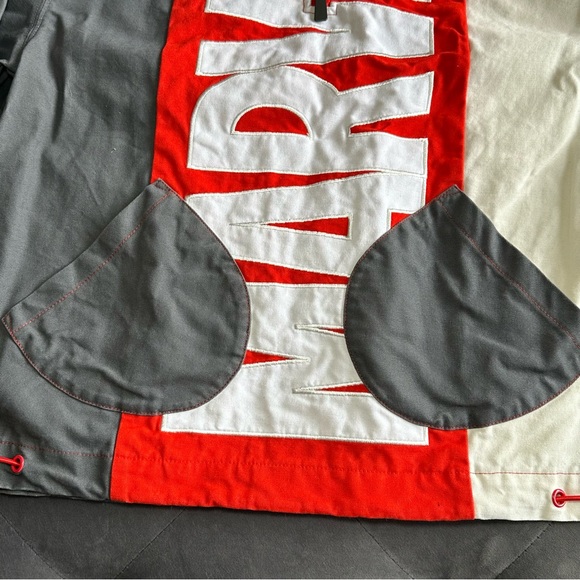 Disney Embroidered Marvel 1/4 Zip Jacket. Cotton, Colour-block, Unisex - Picture 5 of 9